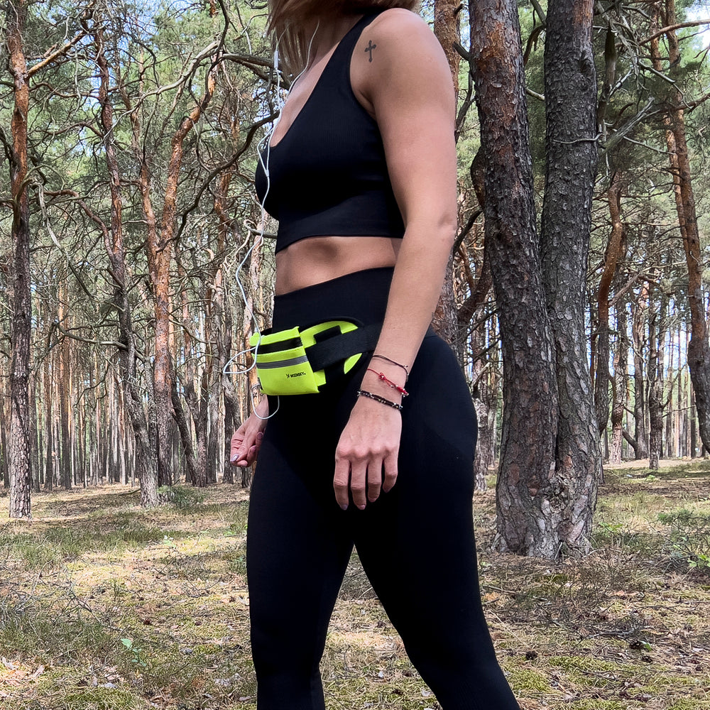 Wozinsky-udvidbar løbebælte sort (WRBBK1)