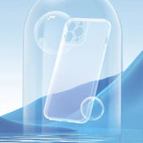 Baseus Frosted Glass Case Cover til iPhone 13 Pro Max Hard Cover med Gel Frame sort (ARWS001101)