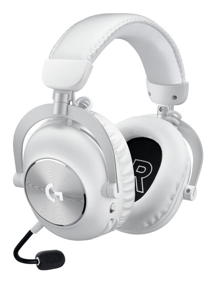 Logitech G 981-001269 headphones/headset Wireless Head-band Gaming Bluetooth White