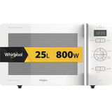 Whirlpool Chef Plus MCP 345 WH Hvid Grill mikroovn Bordplade 25 L 800 W