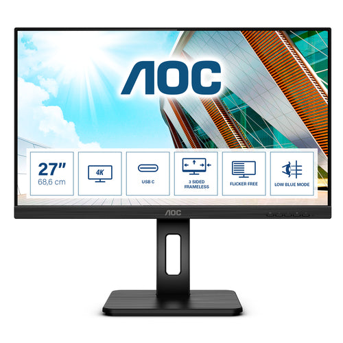 AOC U27P2CA 27 IPS 3840 x 2160 (4K) HDMI DisplayPort USB-C 60Hz