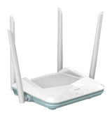 D-Link R15 trådløs router Gigabit Ethernet Dual-band (2,4 GHz / 5 GHz) Hvid