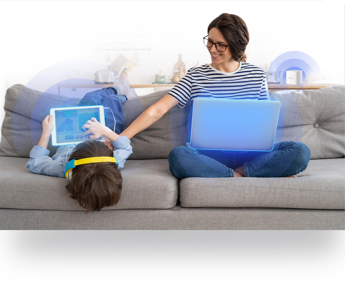 D-LINK EAGLE PRO AI AX1500 Mesh System - 3 Pack