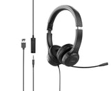 Acer AHW154 Headset Ledningsført Håndholdt Kontor/Callcenter USB Type-A Sort