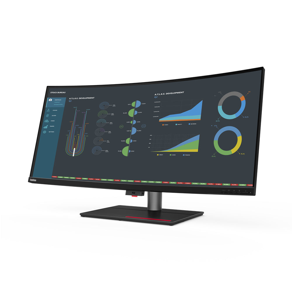 Lenovo ThinkVision P40w-20 40 IPS 5120 x 2160 (UltraWide) Thunderbolt 4 HDMI DisplayPort 75Hz