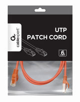 Gembird PP6U-1.5M/R netværkskabel Rød 1,5 m Cat6 U/UTP (UTP) Rund
