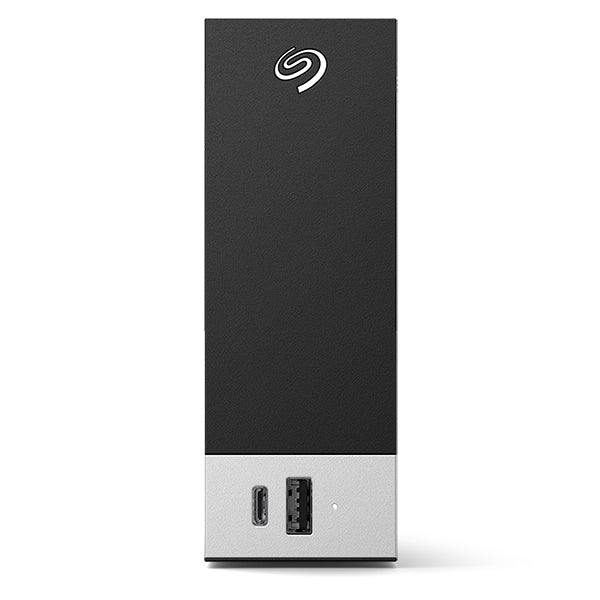 Seagate One Touch Hub ekstern harddisk 8 TB USB Type-A / USB Type-C 3.2 Gen 1 (3.1 Gen 1) Sort, Grå