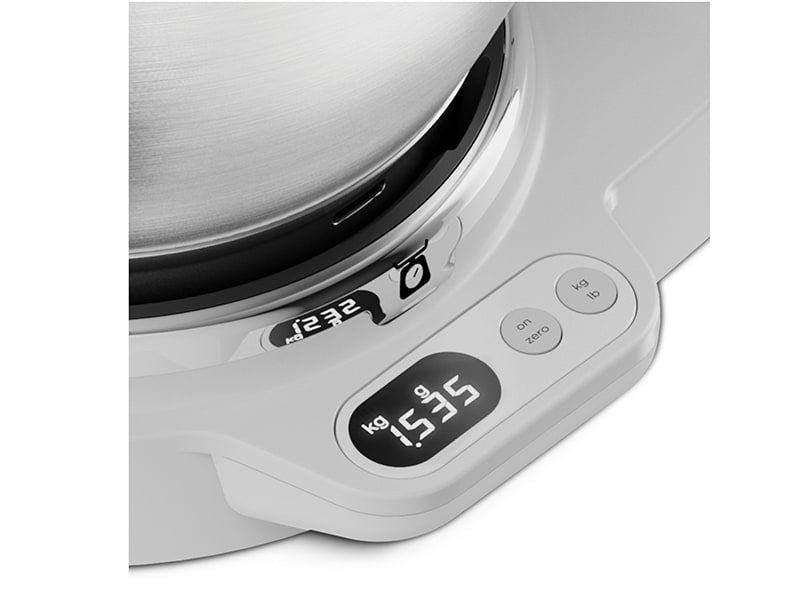 Kenwood Titanium Chef Baker KVC65.001WH Køkkenmaskine 5liter 1200W Hvid/champagnecreme
