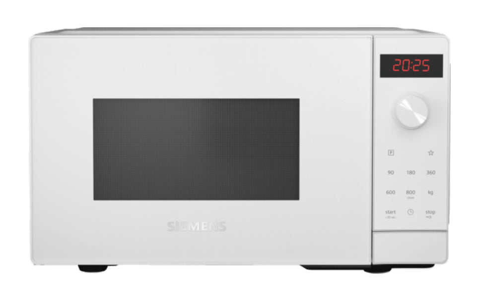 Siemens iQ700 FF023LMW0 mikrobølgeovn Hvid Solo mikroovn Bordplade 20 L 800 W