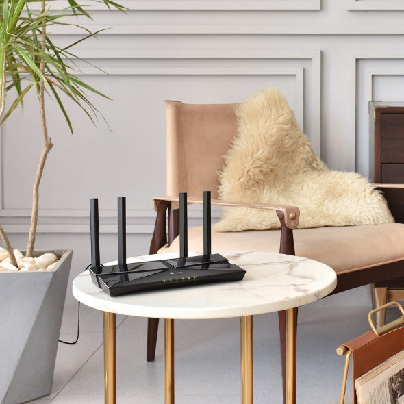 TP-Link Archer AX23 trådløs router Gigabit Ethernet Dual-band (2,4 GHz / 5 GHz) Sort