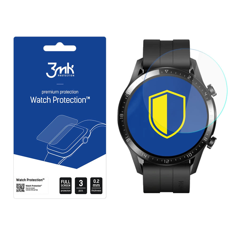 Huawei Watch GT 2 46mm - 3mk Watch ProtectionTM mod FlexibleGlass Lite