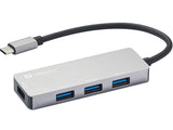 Sandberg 336-32 interface hub USB 3.2 Gen 1 (3.1 Gen 1) Type-C 5000 Mbit/s Grå