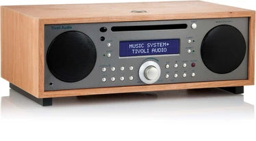 Tivoli Audio Music System Plus HiFi system cherry/taupe