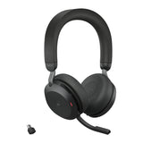 Jabra Evolve2 75 Trådløs Kabling Headset Sort