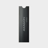 Axagon CLR-M2L3 Computerkølesystem M.2 NVMe SSD, Solid-state drev Køleplade/køler Sort 1 stk