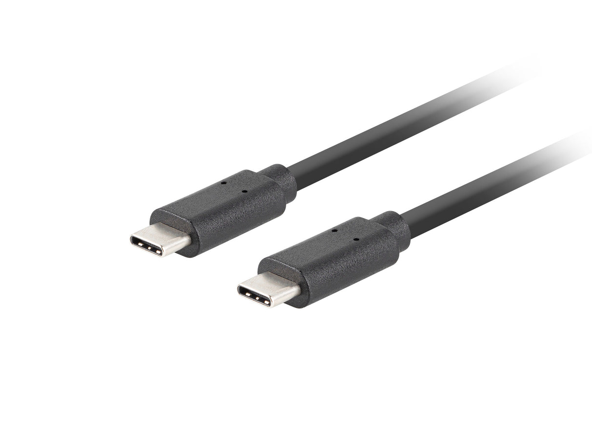 Lanberg CA-CMCM-32CU-0018-BK USB-kabel USB 3.2 Gen 2 (3.1 Gen 2) 1,8 m USB C Sort