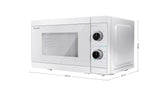 Sharp YC-MG01E-C - Mikroovn med grill