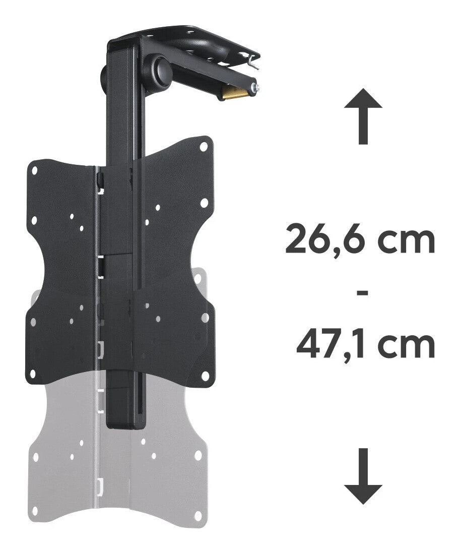 Hama 00220876 tv-beslag 116,8 cm (46") Sort