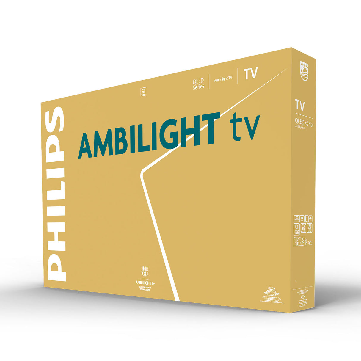 Philips 65PUS8400/12 QLED Smart TV med Ambilight