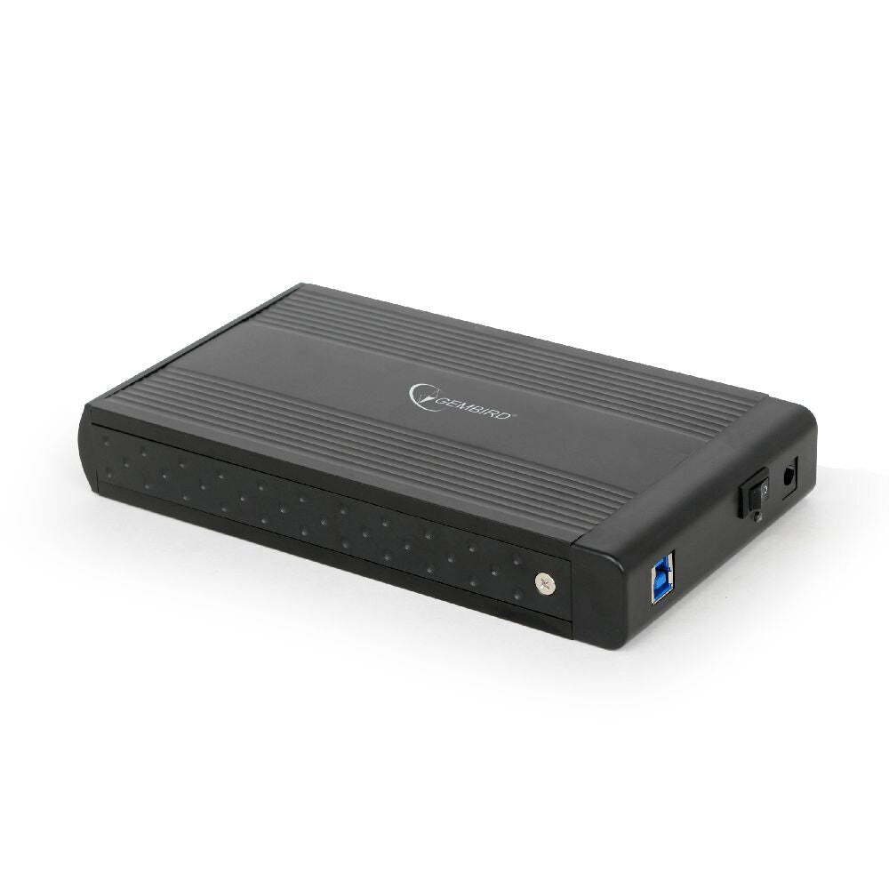 Gembird EE3-U3S-3 drevkabinet HDD kabinet Sort 3.5"