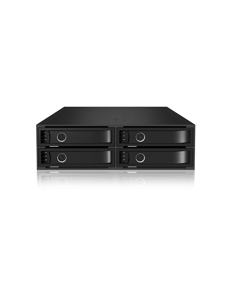 ICY BOX IB-2242SSK 13.3 cm (5.25") Storage drive tray Black