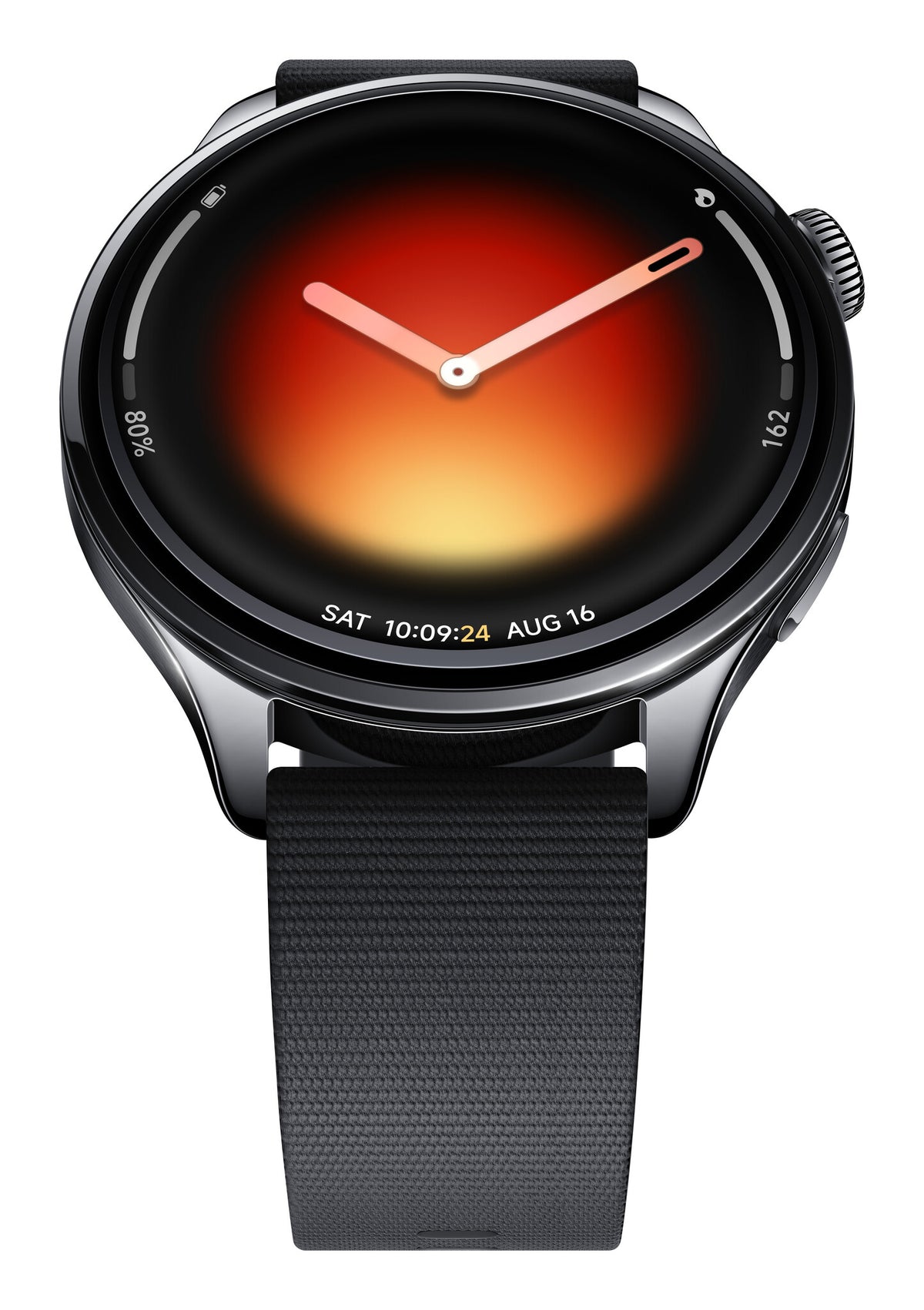 Xiaomi Watch 5 3,91 cm (1.54") AMOLED 47 mm Digital 480 x 480 pixel Berøringsskærm Sort GPS (satellit)
