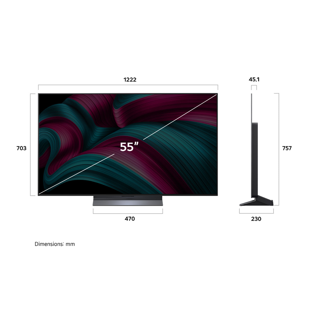 LG OLED55C54LA OLED 4K Smart TV