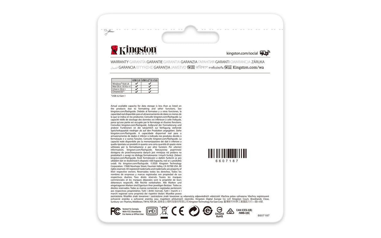 Kingston Technology DataTraveler 256 GB USB 3.2 Gen1 Exodia M (sort + turkis)