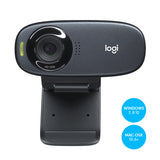 Logitech C310 HD webcam 5 MP 1280 x 720 pixel USB Sort