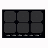 Eico 80 IQWF-2 Sort Indbygget 78 cm Zone induktionskogeplade 6 zone(s)