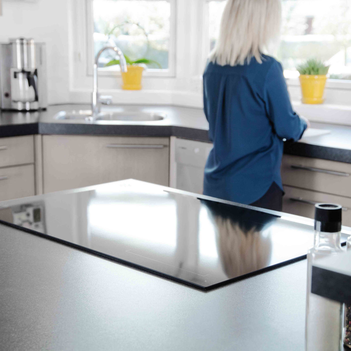 Eico 80 FUSION IQWP Sort Indbygget 78 cm Zone induktionskogeplade 4 zone(s)