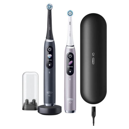 Oral-B iO Series 9 Duo Elektrisk tandbørste Black/Rose
