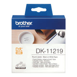 Brother DK-11219 print etiket Hvid