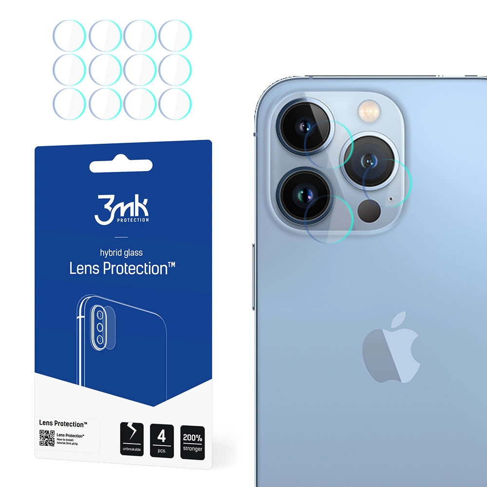 Kameraglas til iPhone 13 Pro 7H til 3mk Lens Protection-serien