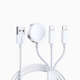 JOYROOM S-IW007 oplader til mobil enhed Universel Hvid USB Trådløs opladning Hurtig opladning Indendørs