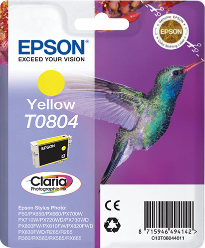 T0804 Yellow Ink Cartridge
