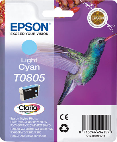T0805 Light Cyan Ink Cartridge