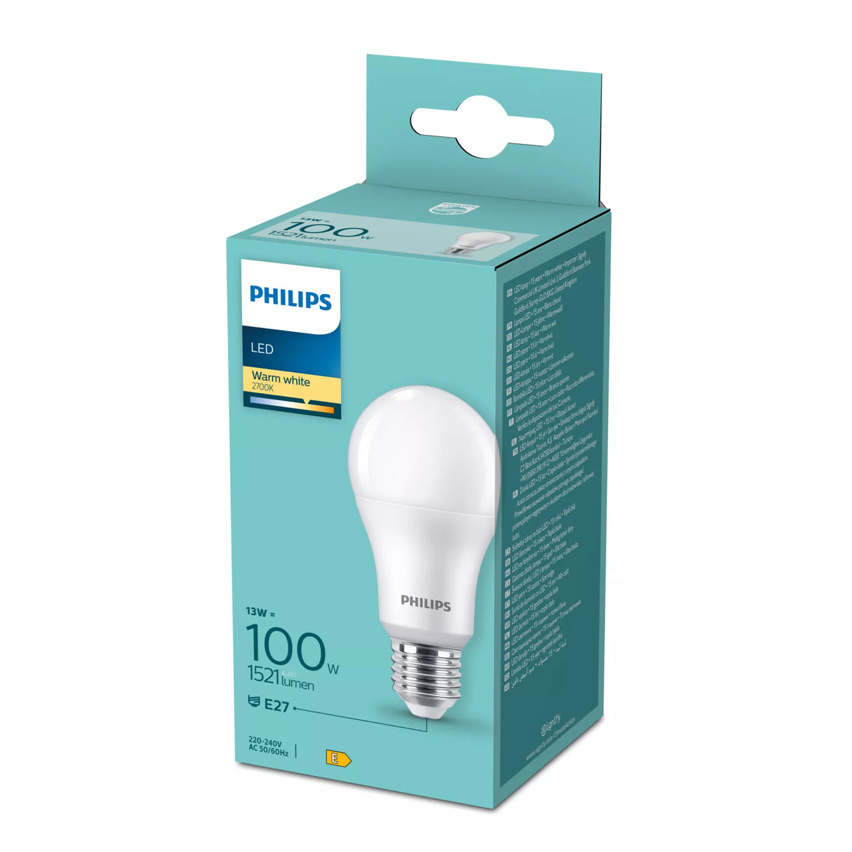 Philips Pære 100 W A60 E27