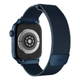 Uniq Dante rustfrit stål rem til Apple Watch 1/2/3/4/5/6/7/8/SE/SE2 38/40/41 mm - Blå