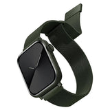 Uniq Dante rustfrit stål rem til Apple Watch 1/2/3/4/5/6/7/8/SE/SE2 42/44/45 mm - grøn