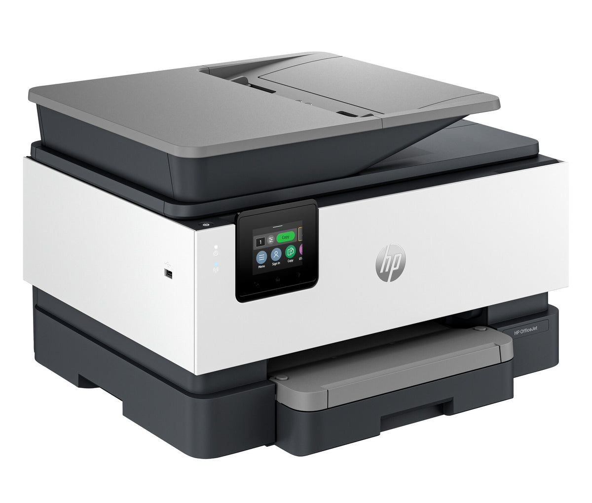 HP OfficeJet Pro 9120b Trådløst All-in-One Farve Printer, Tosidet print; Kopimaskine, scanner