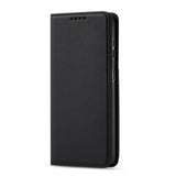 Magnetkortkasse til Samsung Galaxy S22 + (S22 Plus) lommepung kortholder sort