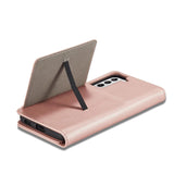 Magnetkortkasse til Samsung Galaxy S22 + (S22 Plus) lommepung kortholder Pink