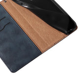 Magnet Strap Case for iPhone 12 Pouch Wallet + Mini Lanyard Pendant Blå