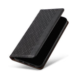 Magnet Strap Case for iPhone 12 Pro Pouch Wallet + Mini Lanyard Pendant Svart