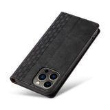 Magnet Strap Case Case for iPhone 13 Pro Pouch Wallet + Mini Lanyard Pendant Svart