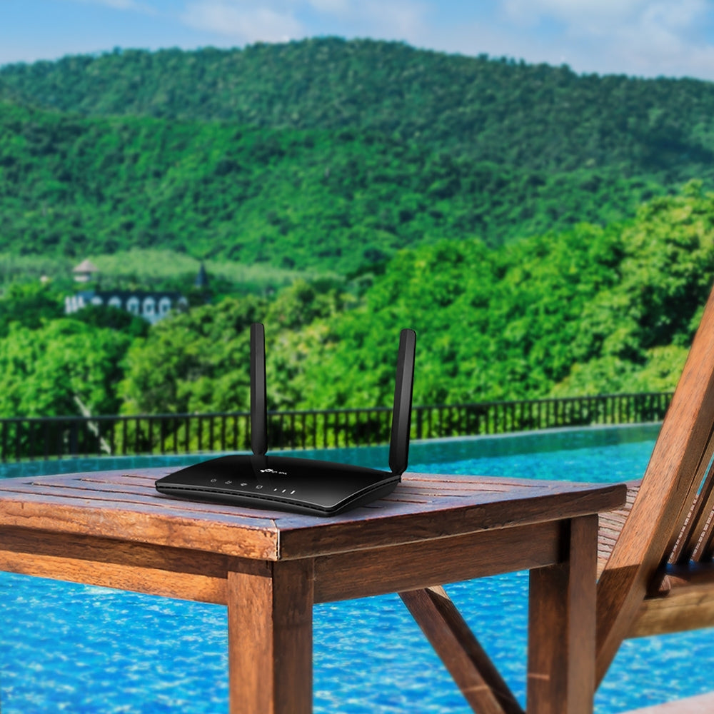 TP-Link Archer MR200 trådløs router Hurtigt ethernet Dual-band (2,4 GHz / 5 GHz) 4G Sort