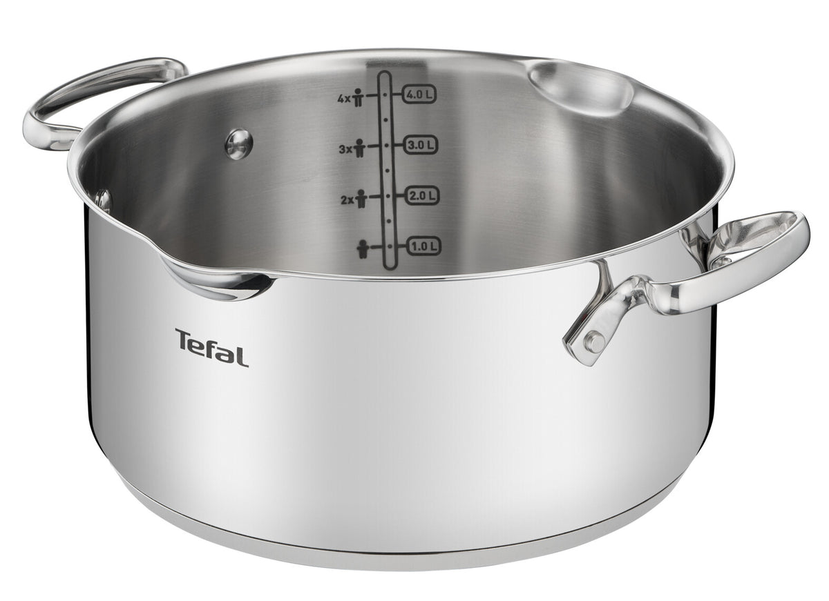 Tefal Duetto+ G719S734 Madlavningssæt Sølv Transparent