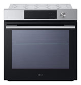 LG WSED7613S 76 L Sort, Rustfrit stål