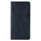 Magnet Strap Case Case for Samsung Galaxy S22 + (S22 Plus) Taske Wallet + Mini Lanyard Pendant Blå
